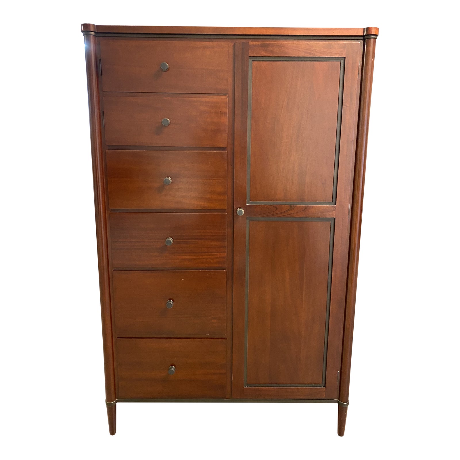 Transitional Crate & Barrel Dresser Armoire Chairish