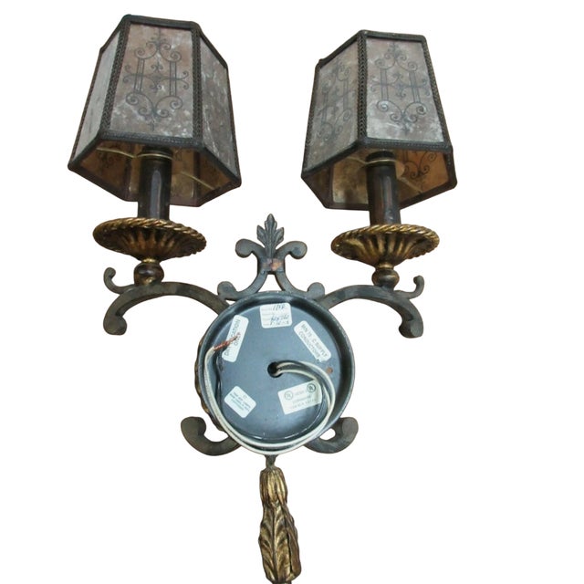 1990s 1990s Fine Art Lamps French Regency Torchiere wall Sconce Lamp Lighting A For Sale - Image 5 of 9