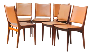 Vintage Dining Chairs in Rosewood by Johannes Andersen for Uldum Møbelfabrik, Customizable Reupholstery, 1960s, Set of 6