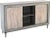 Contemporary Sarreid Contemporary Gray Black Buffet Sideboard For Sale - Image 3 of 4