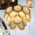 Early 21st Century Modernist 14-Disc Sconces in Handblown Murano Topaz & Translucent Glass - a Pair For Sale - Image 5 of 6