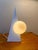 Vintage Pyramid Lamp in Ceramic and Glass Globe from Massive Lighting, 1980s For Sale - Image 3 of 6