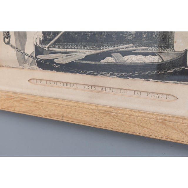 After Frederic Leighton, The Industrial Arts Applied to War and Peace, 1900, Prints, Framed, Set of 2 For Sale - Image 6 of 11