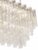 Contemporary Elegant Clear "Tronchi" Murano Glass Chandelier in Venini Style For Sale - Image 6 of 6