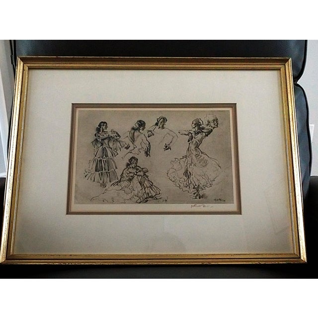 Flamenco Study – Signed Print by Sir William Russell Flint For Sale - Image 11 of 15