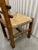 Brown 1950s Brutalist Oak & Straw Dining Chairs- Set of 4 For Sale - Image 8 of 16