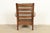 Stickley Mission Oak Arts & Crafts Bow Arm Lounge Chair With Ottoman For Sale - Image 10 of 12