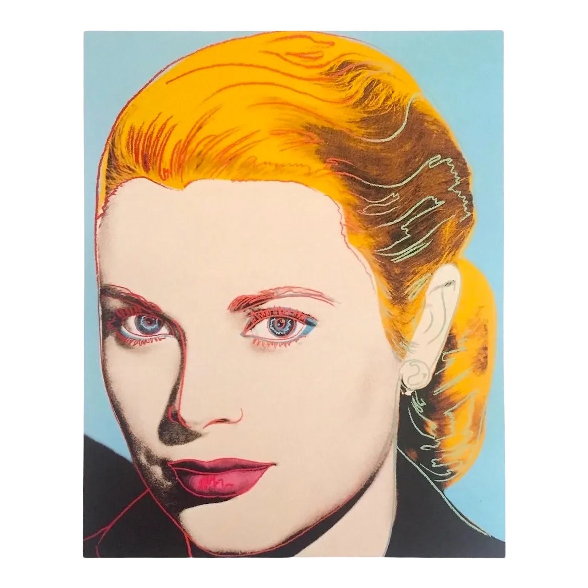 Andy Warhol Estate Vintage 1989 Pop Art Lithograph Print 