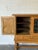 Henning Kjærnulf Oak Sideboard Credenza With Leaded Glass Doors by Henning Mid-Century Modern 1960s For Sale - Image 11 of 13