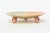 Mid-Century Modern Vintage Mexican Three Metal Copper, Brass and Silver-Plate Bowl on 3 Ball Feet 50's For Sale - Image 3 of 10
