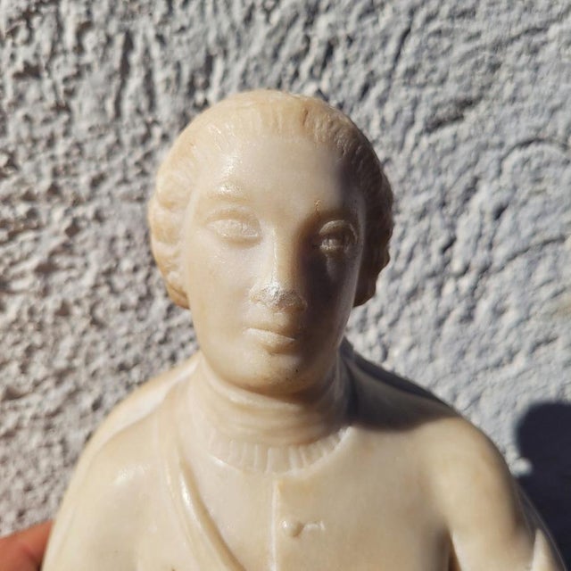 Bust of a Gentleman, 17th-18th Century, Marble For Sale - Image 3 of 18