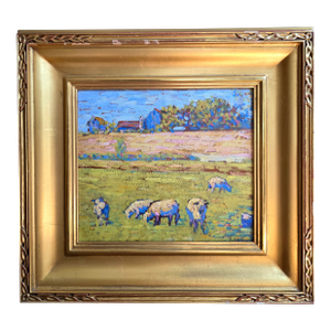 Post Impressionist Original Framed Art