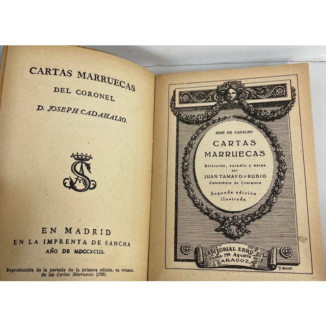 1940s 1940s Spanish Books - a Pair For Sale - Image 5 of 7