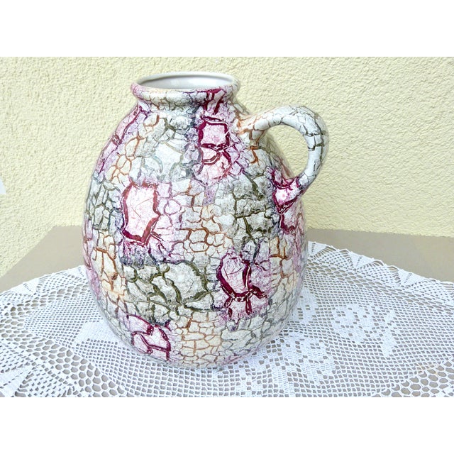 Large Ceramic Floor Vase from Scheurich, Germany, 1970 For Sale - Image 10 of 10