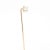 Vintage Antique Edwardian Diamond, Pearl, and Gold Stickpin For Sale - Image 12 of 12