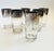 Mid-Century Modern Mid Century Silver Fade Highball Tumblers by Vitreon - Set of 6 For Sale - Image 3 of 13