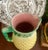 Antique Majolica Pineapple Pitcher For Sale - Image 4 of 5
