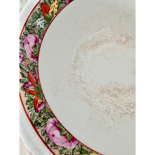 Famille Verte Decorative Bowl For Sale - Image 4 of 7