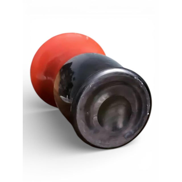 1930s Art Deco Vase from Verrerie Saint Prex, Switzerland, 1930s For Sale - Image 5 of 10