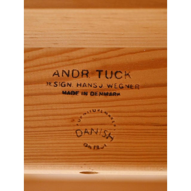 Extendable Model AT 312 Table by Hans J. Wegner for Andreas Tuck, 1950s For Sale - Image 6 of 9