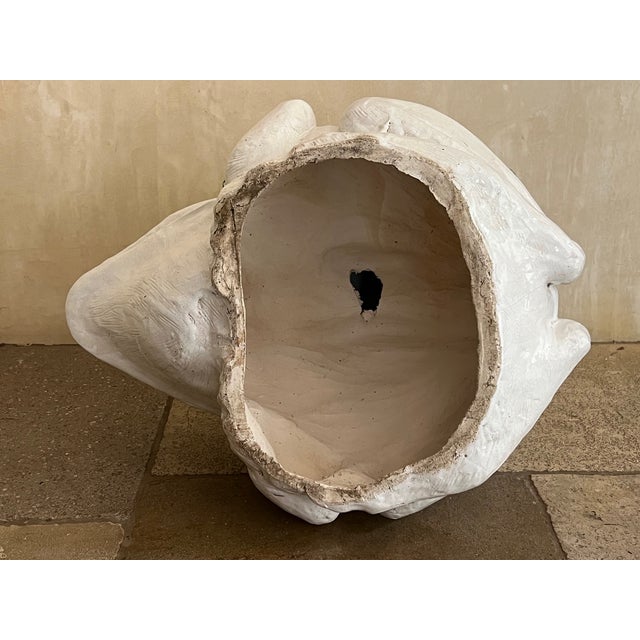 Vintage Italian Ceramic Frog Garden Stool, Hand-Painted, 1960s For Sale - Image 11 of 12