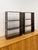 Bombay Company Campaign Style Shelf Pair Brass Trim Vintage Traditional For Sale - Image 10 of 18
