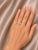 Traditional 14K White Gold Diamond Wedding Band Ring Estate For Sale - Image 3 of 3