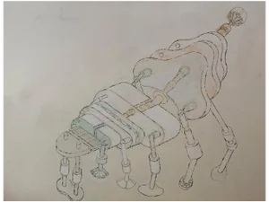Renato Volpini, Part of Venusian Dream Machine, 1970s, Mixed Media