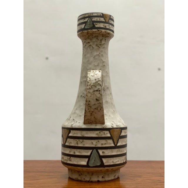 Ceramic German Vase in Jasba Ceramic Form, 1960s For Sale - Image 7 of 16