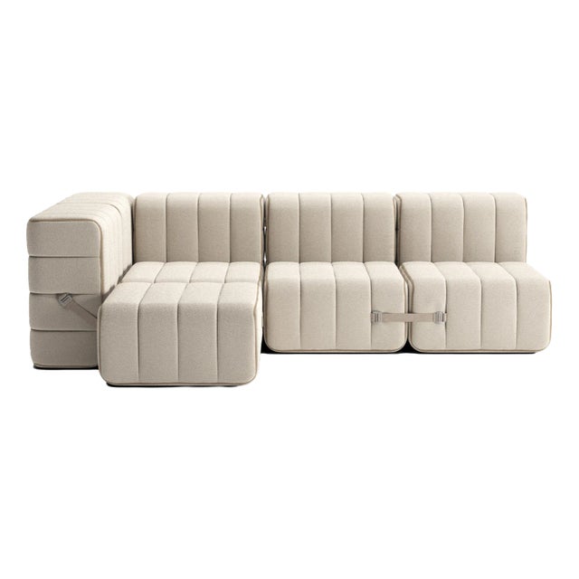 Flexible Small Corner Sofa by Ambivalenz, Set of 9 For Sale