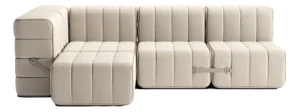 Flexible Small Corner Sofa by Ambivalenz, Set of 9