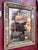 Art Deco Vintage Marquetry Wood Inlay Mirror With Mother-of-Pearl Accents For Sale - Image 3 of 6