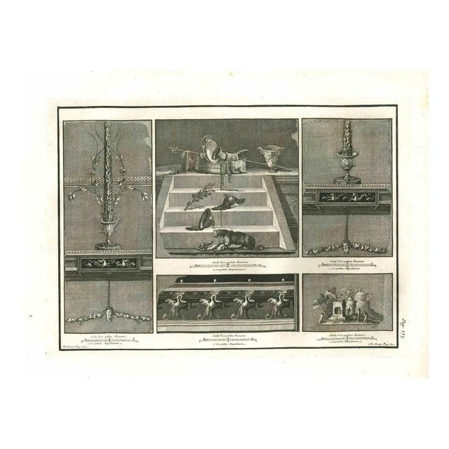 N. Orcity, N. Vanni, Ancient Roman Etching, 18th-Century For Sale