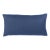 Schumacher Piet Performance Linen 24" Lumbar Pillow In Indigo For Sale