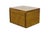 Mid-Century Modern Vintage Walt D Richard Quartered Oak Felt Lined Trinket Keepsake Box 7" For Sale - Image 3 of 13