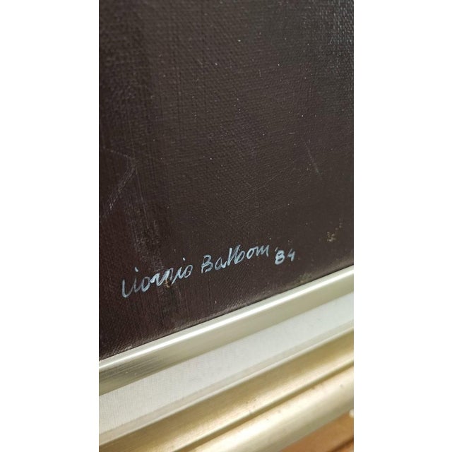 Giorgio Balboni, 1984, Oil on Canvas For Sale - Image 4 of 12