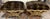 Gold 1990s Pair of Neoclassical-Style Faux Leopard Covered Gilt-Wood Benches, 2 Pieces For Sale - Image 8 of 11