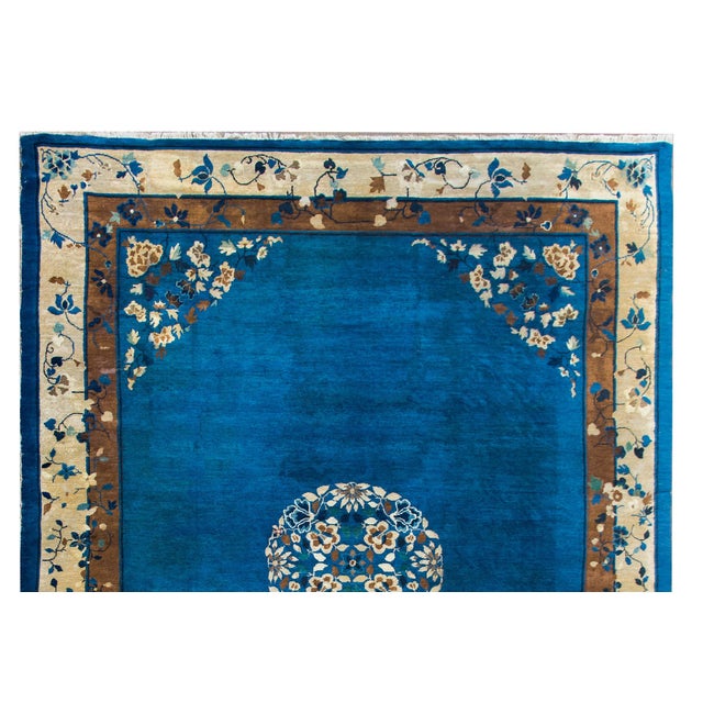 Late 19th Century Chinese Peking Rug For Sale - Image 12 of 16