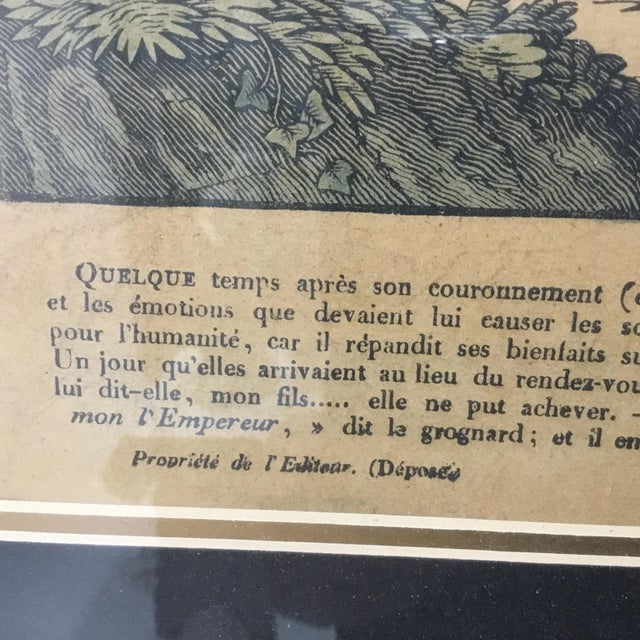 Early 19th Century Antique “Imageries D’Epinal” Woodcut Prints - Set of 3 For Sale - Image 12 of 13