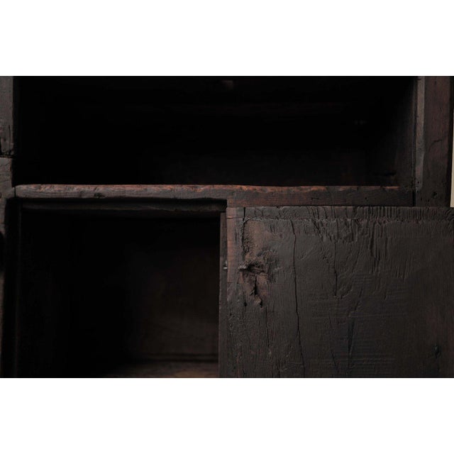 19th Century Primitive Mountain Cabinet in Wood For Sale - Image 10 of 18