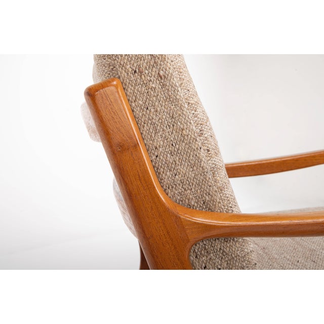 Easy Chair by Ole Wanscher for Peter Jeppesen Møbelfarbik, Denmark, 1960s For Sale - Image 10 of 14