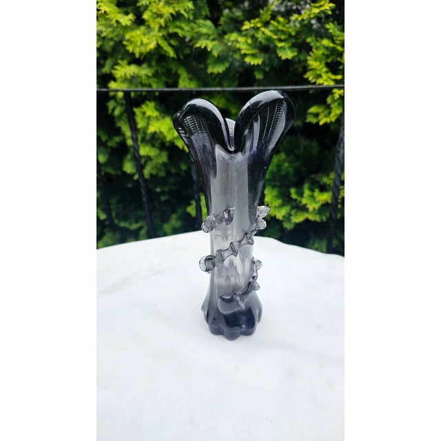 Glass Art Nouveau Glass Vase by Franz Welz for Loetz, 1890s For Sale - Image 7 of 7