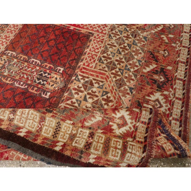 Galerie Shabab Collection Early 20th Century Central Asian Bokhara Rug For Sale - Image 9 of 10