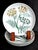 Fitz and Floyd Vintage Horchow Collection Botanical Salad/Dessert Plates, Set of 4 For Sale - Image 4 of 12