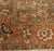 Indian 19th Century Indian Amritsar Brown, Beige and Salmon Wool Rug For Sale - Image 3 of 8