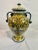 1990s Italian Hand-Painted Blue Urn With Scrolled Handles For Sale - Image 12 of 12