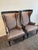 Mid-Century Modern 1960s Vintage High Back Wing Chairs - A Pair For Sale - Image 3 of 7