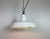 Industrial White Enamel Factory Pendant Lamp, 1960s For Sale - Image 14 of 16