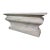 18th Century French Painted White Altar With Carrara Marble Top For Sale