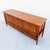 Restored 1950s Mount Airy Walnut & Brass Sculptural Mid Century Lowboy Dresser, Attributed For Sale - Image 11 of 12